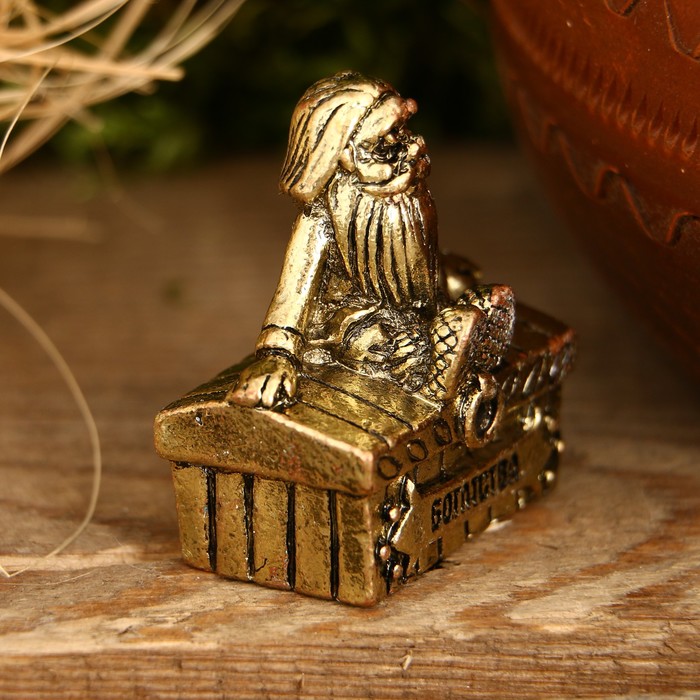 Фигурка миниатюра домовой "Богатства", 3,5 х 3 см