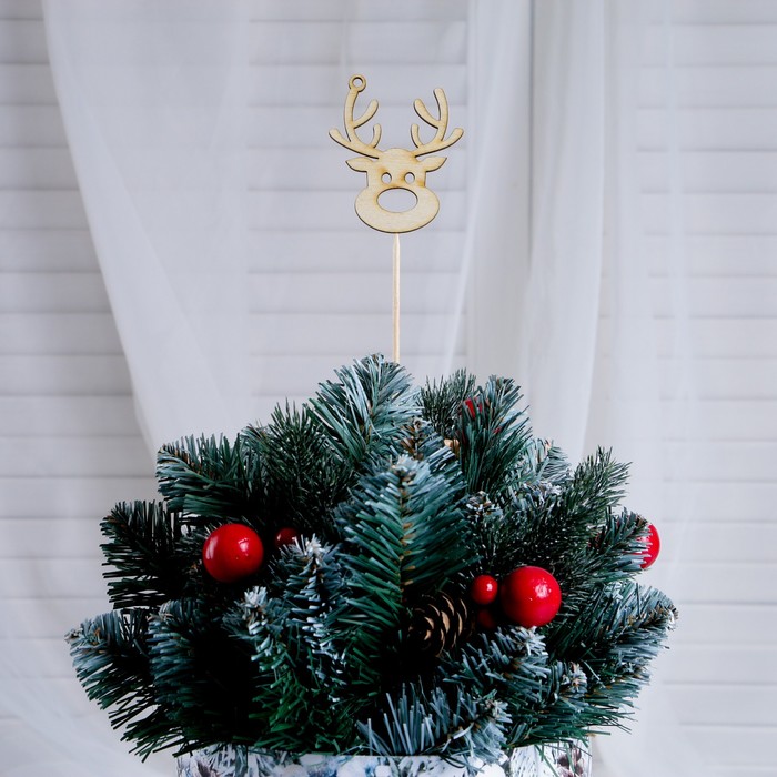 Топпер "Мордочка оленя"