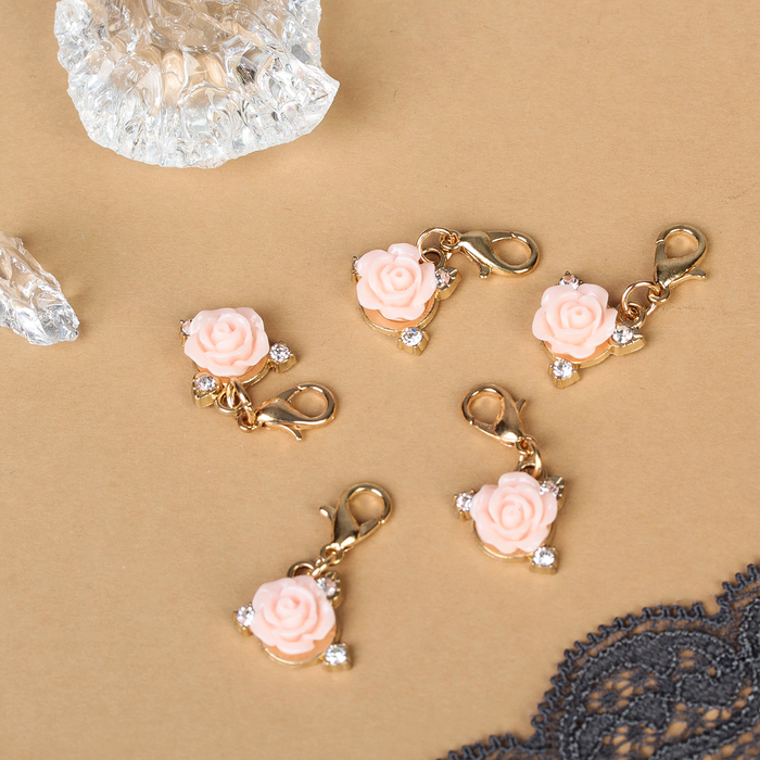 Мешочек подарочный "Цветочки" 10x12, цвет малиновый с золотом