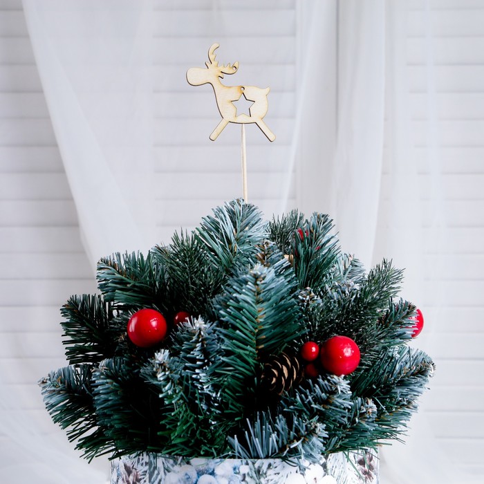 Топпер "Олень со звездой"