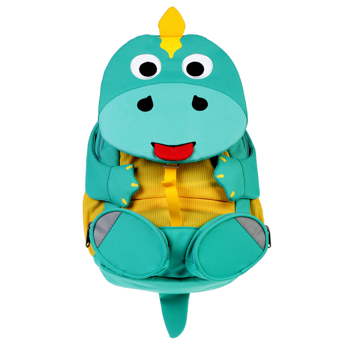 Рюкзачок детский эргономичная спинка Affenzahn Big Friends 31*20*12 "Didi Dino", бирюзовый