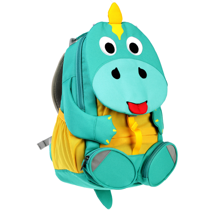 Рюкзачок детский эргономичная спинка Affenzahn Big Friends 31*20*12 "Didi Dino", бирюзовый