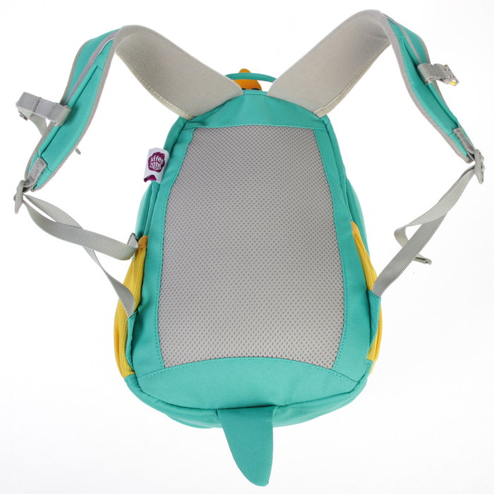 Рюкзачок детский эргономичная спинка Affenzahn Big Friends 31*20*12 "Didi Dino", бирюзовый