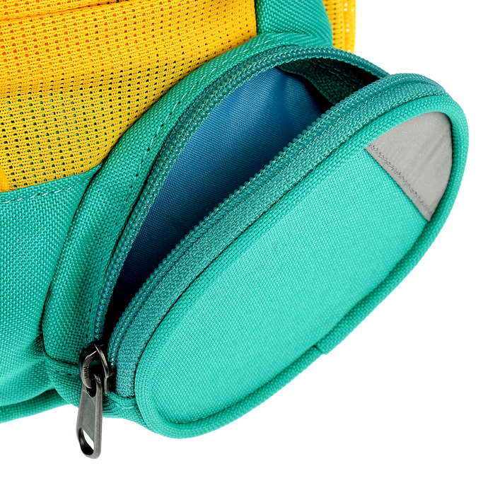 Рюкзачок детский эргономичная спинка Affenzahn Big Friends 31*20*12 "Didi Dino", бирюзовый