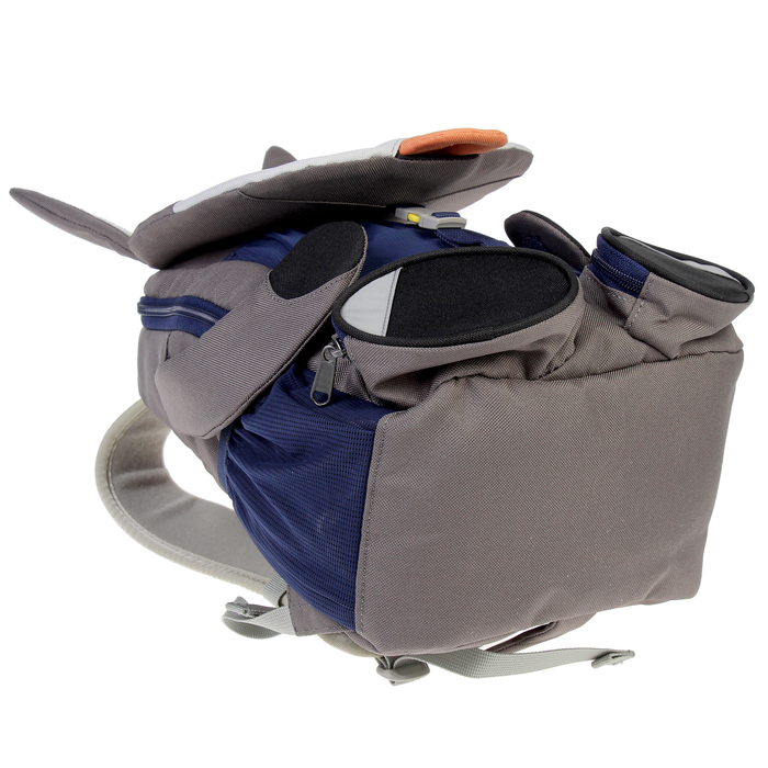 Рюкзачок детский эргономичная спинка Affenzahn Big Friends 31*20*12 "Don Donkey", серый/чёрный