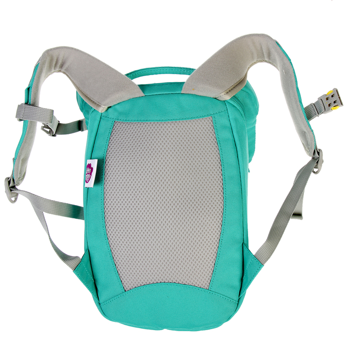 Рюкзачок детский эргономичная спинка Affenzahn Small Friends 25*17*11 "Hilda Hippo", бирюзовый