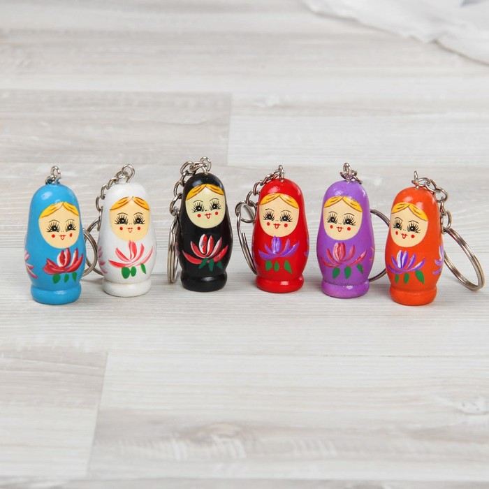 Матрешка-брелок, МИКС