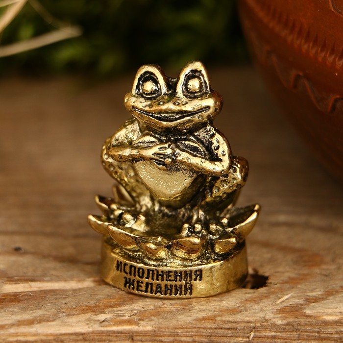 Фигура лягушки «Исполнения желаний»