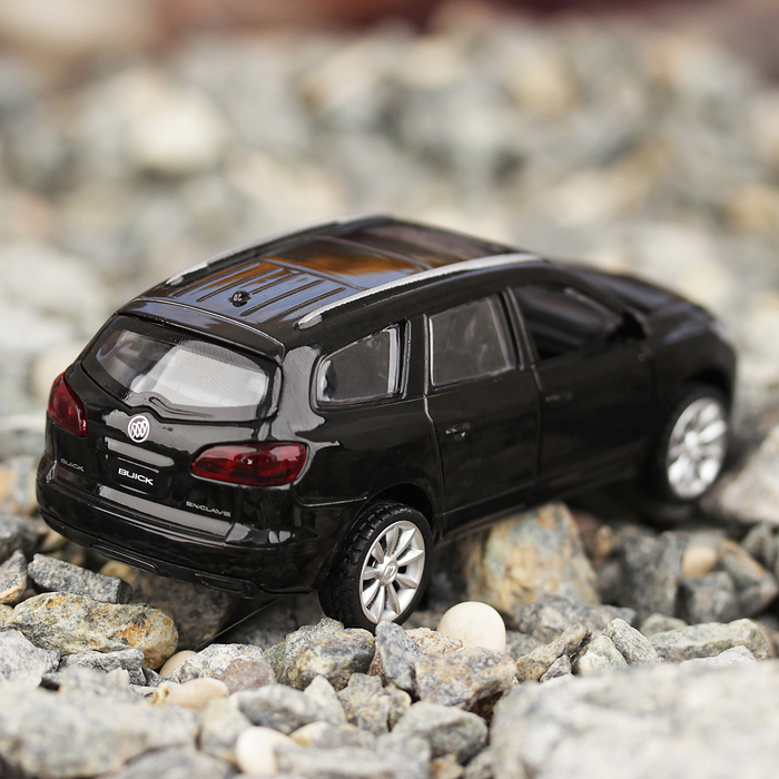 Машина металлическая Buick Enclave, открываются двери, инерция, МИКС
