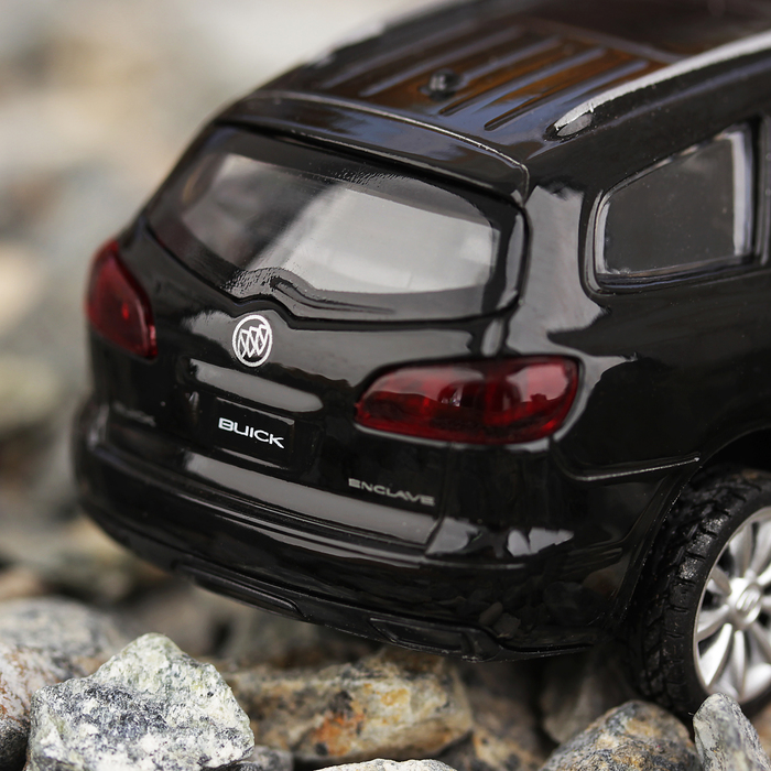 Машина металлическая Buick Enclave, открываются двери, инерция, МИКС