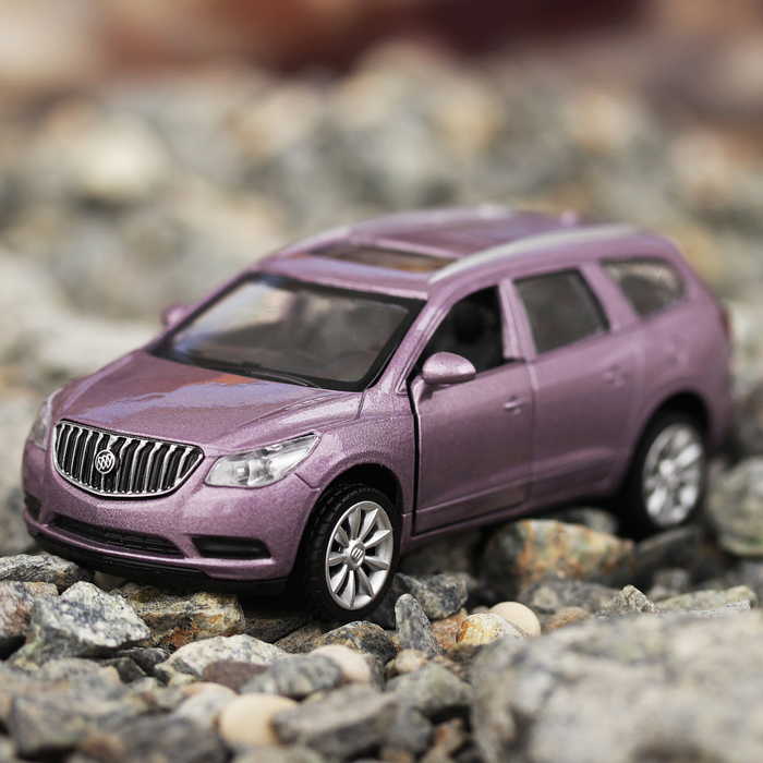 Машина металлическая Buick Enclave, открываются двери, инерция, МИКС