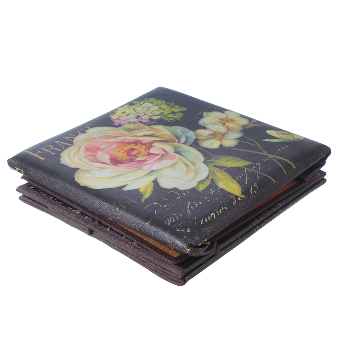 Пуф складной 30х30х30 см "Роза"