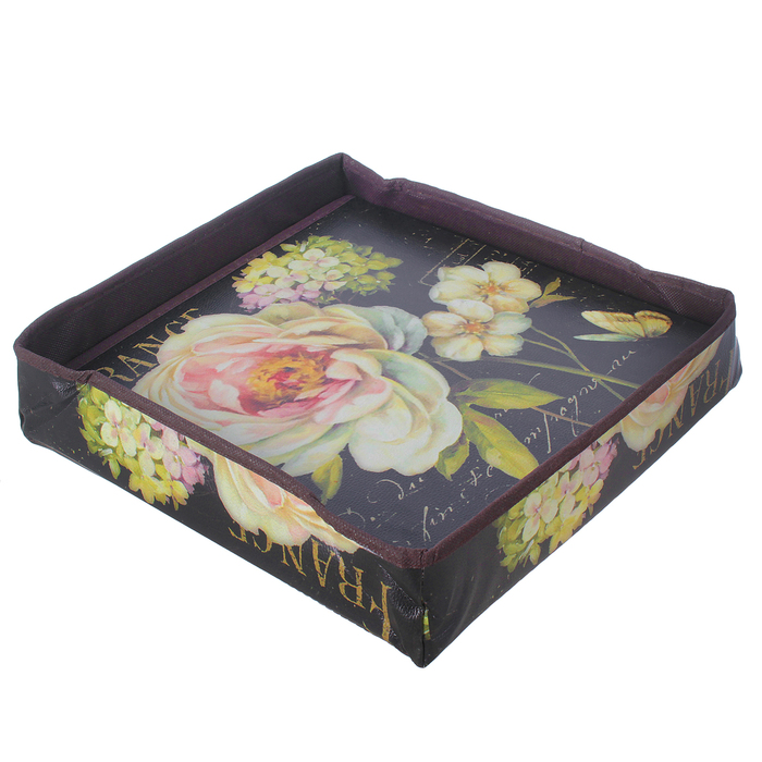 Пуф складной 30х30х30 см "Роза"