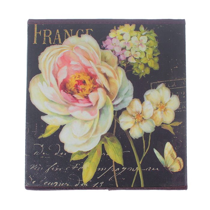 Пуф складной 30х30х30 см "Роза"