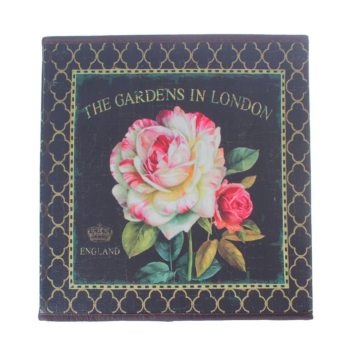 Пуф складной 30х30х30 см "Лондонский сад"