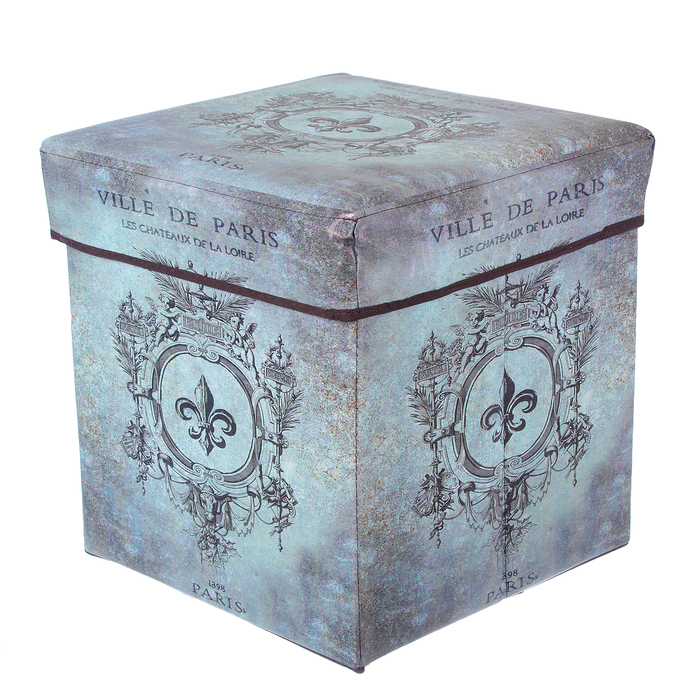 Пуф складной 30х30х30 см "Корона"