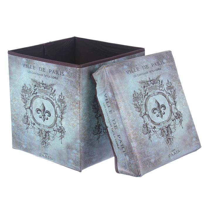 Пуф складной 30х30х30 см "Корона"