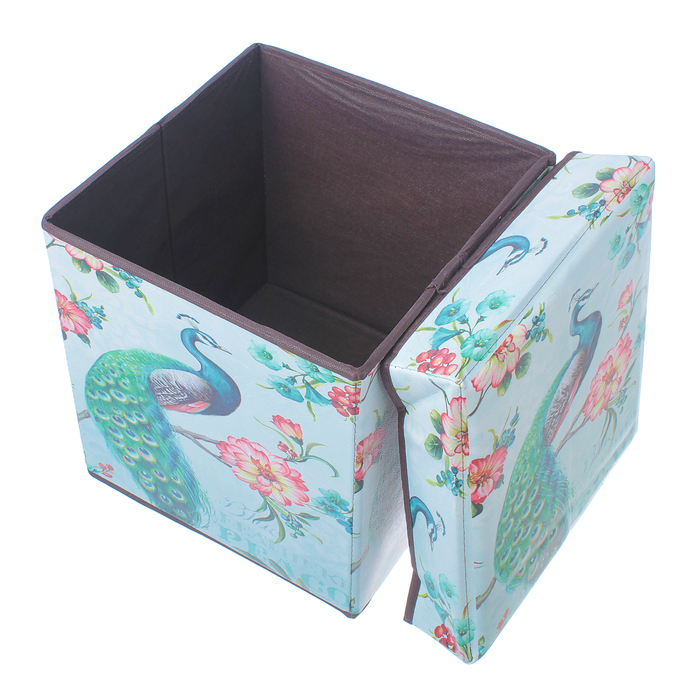 Пуф складной 30х30х30 см "Жар-птица"