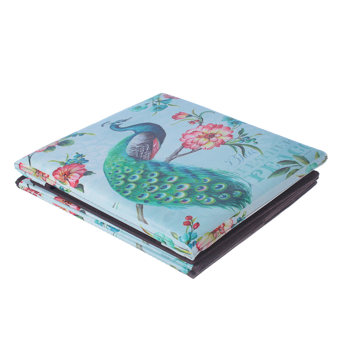 Пуф складной 30х30х30 см "Жар-птица"