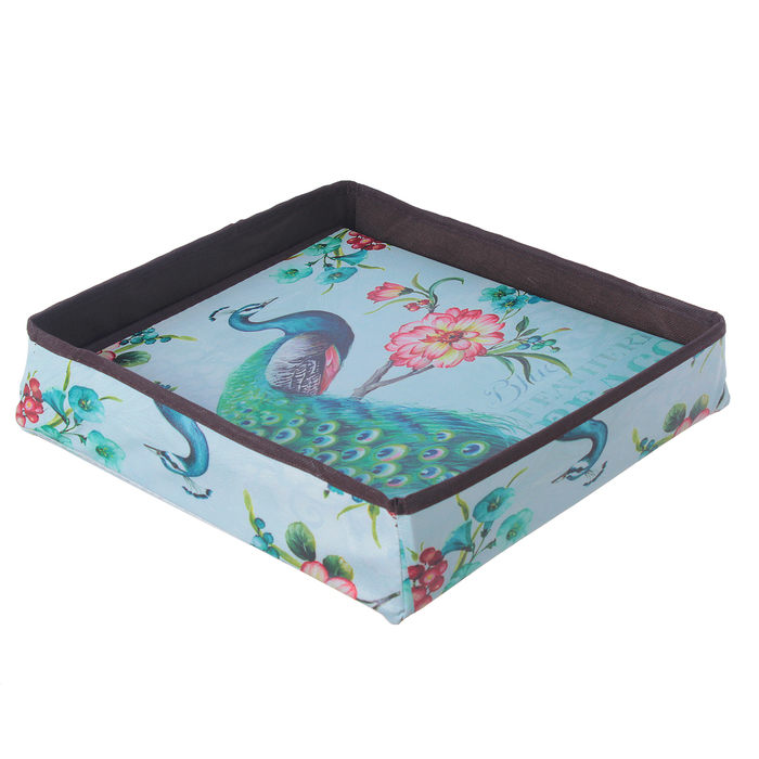 Пуф складной 30х30х30 см "Жар-птица"