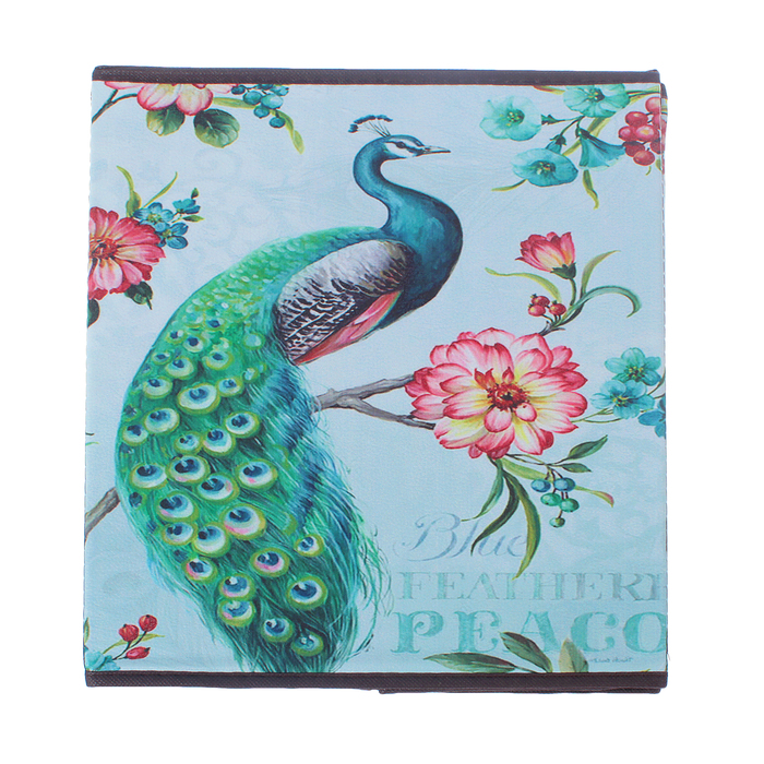 Пуф складной 30х30х30 см "Жар-птица"