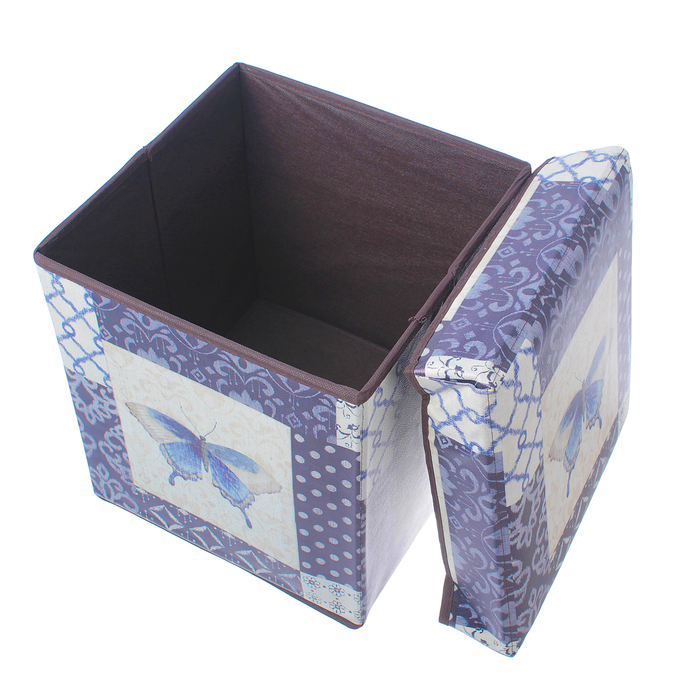 Пуф складной 30х30х30 см "Бабочка"