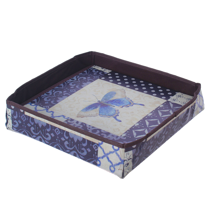 Пуф складной 30х30х30 см "Бабочка"