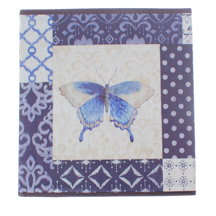 Пуф складной 30х30х30 см "Бабочка"