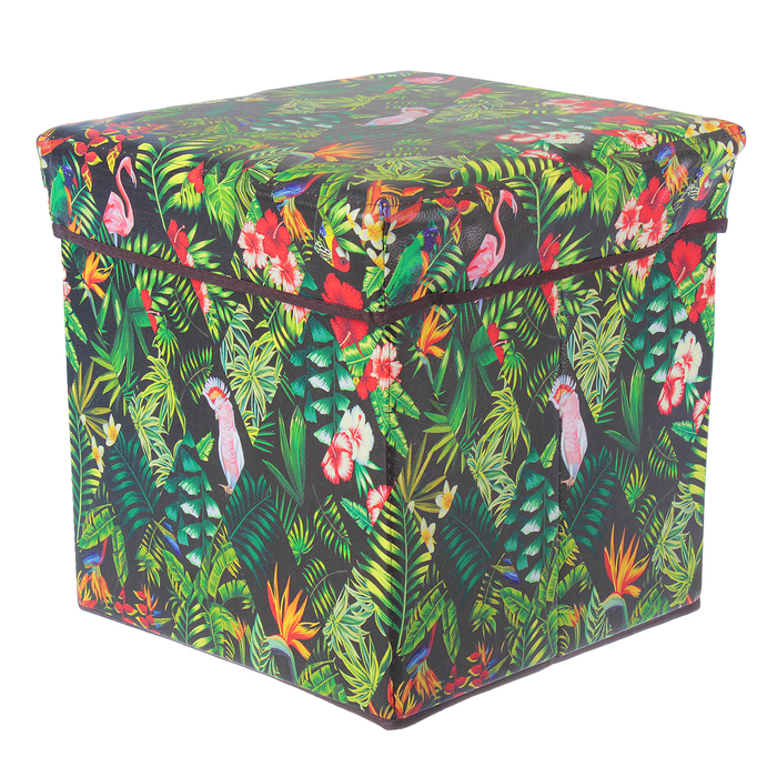 Пуф складной 30х30х30 см "Джунгли"