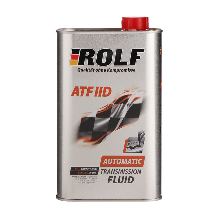 Трансмиссионное масло Rolf ATF II D Dexron, 1 л масло трансмиссионное rolf atf multivehicle 4 л