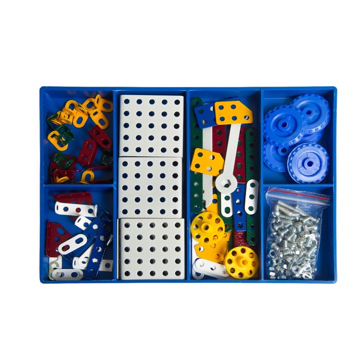 Металлический конструктор «Механик-3», 200 деталей