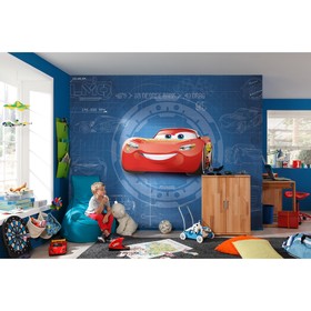 

Фотообои Komar 8-488 Disney Тачки 3 Чертёж 3,68х2,54 м (состоит из 8 частей)