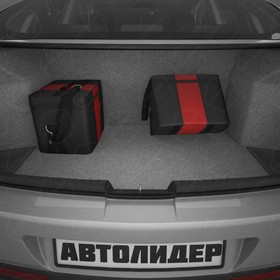 Автомобильная сумка, экокожа, чёрно-красная от Сима-ленд