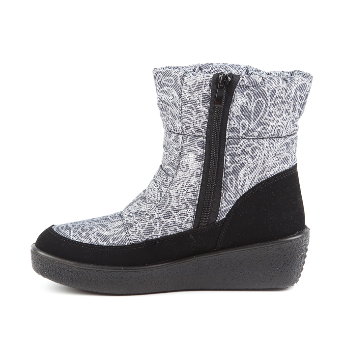 Дутики женские "АЛМИ" арт. 6181-42618, цвет серый, размер 37