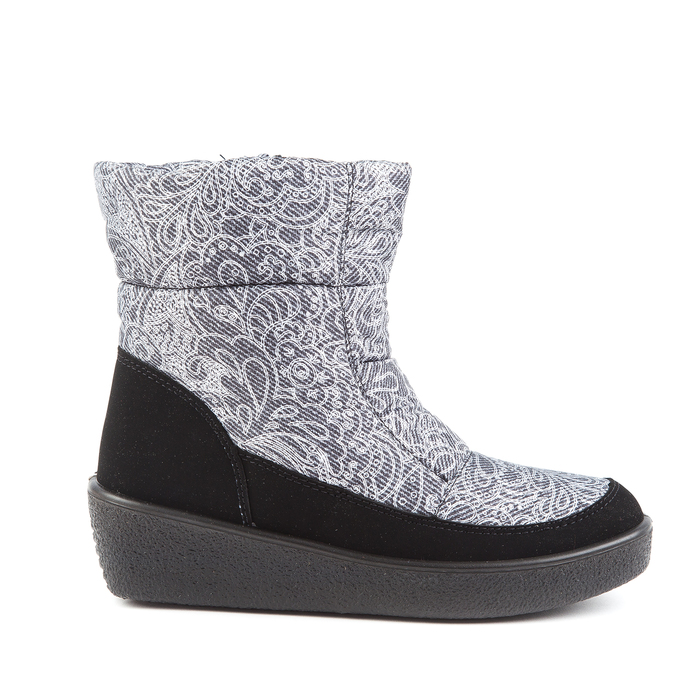 Дутики женские "АЛМИ" арт. 6181-42618, цвет серый, размер 41