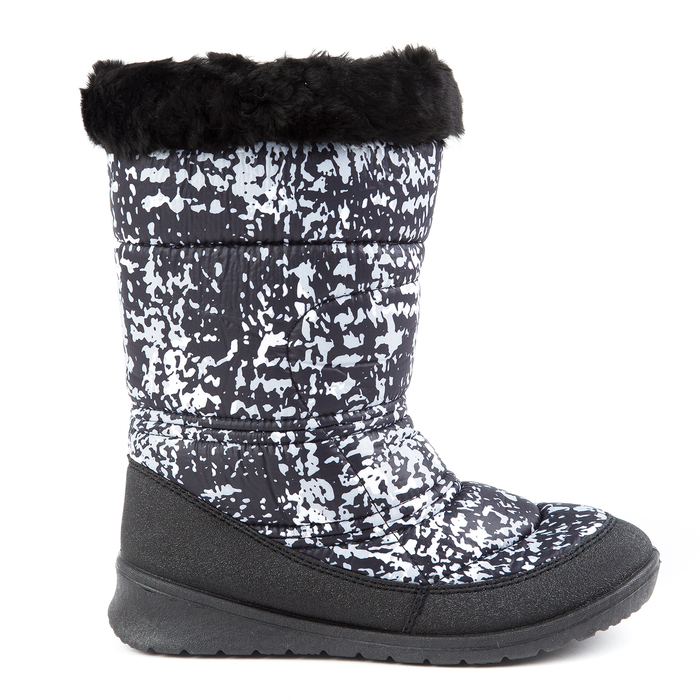 Дутики женские "АЛМИ" арт. 9008-57418, цвет черный, размер 36