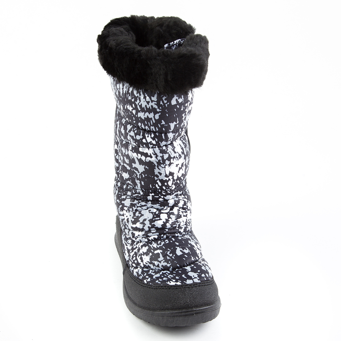 Дутики женские "АЛМИ" арт. 9008-57418, цвет черный, размер 36