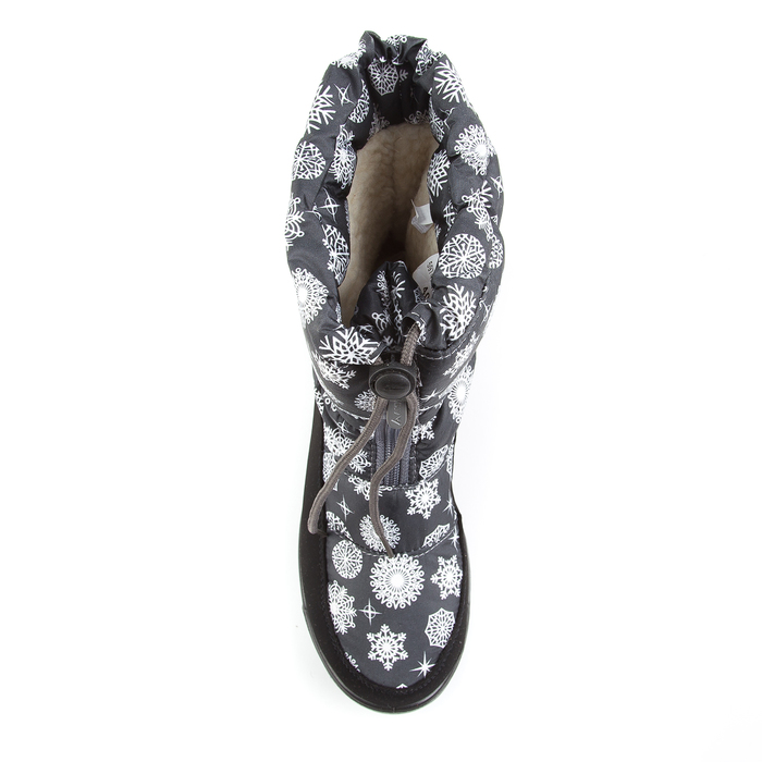 Дутики женские "АЛМИ" арт. 59743-88718, цвет черный, размер 39