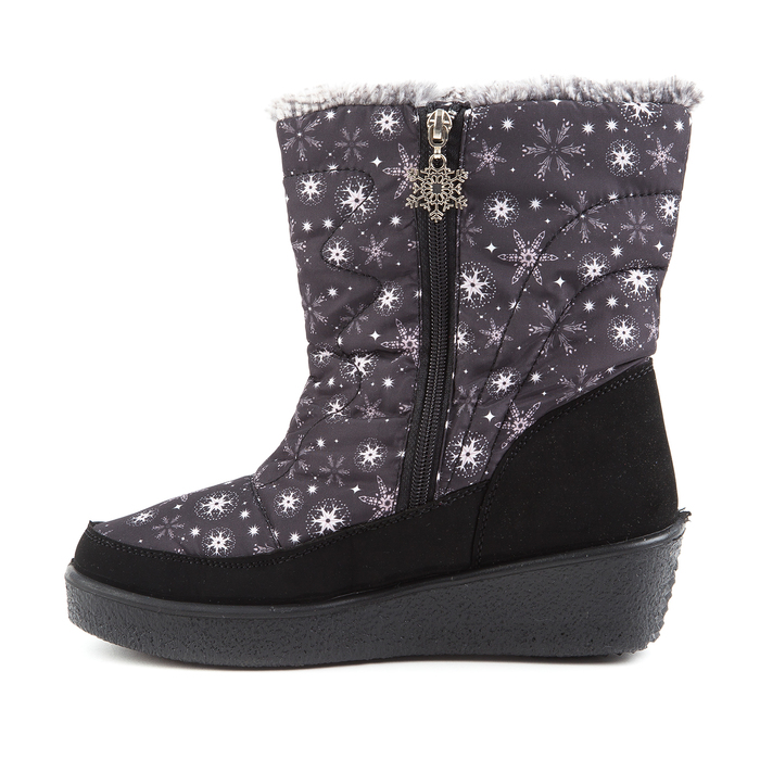 Дутики женские "АЛМИ" арт. 6151-067118, цвет черный, размер 37