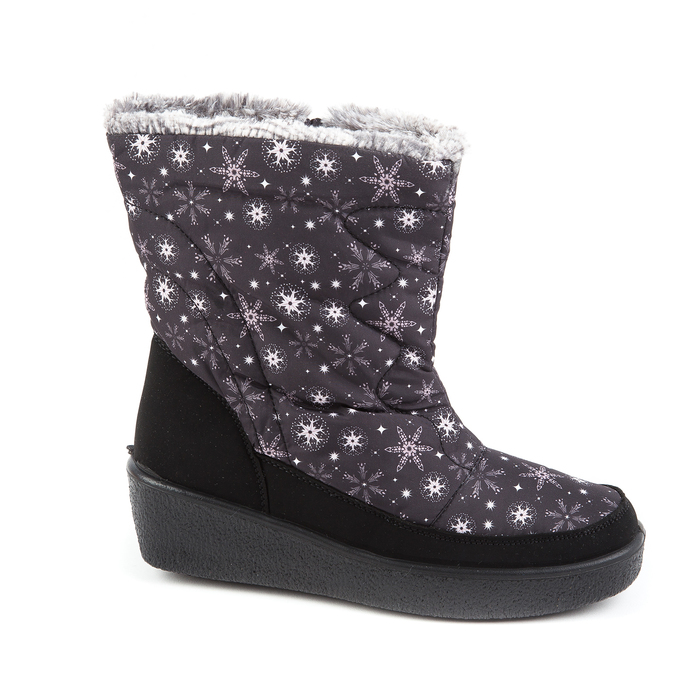 Дутики женские "АЛМИ" арт. 6151-067118, цвет черный, размер 38