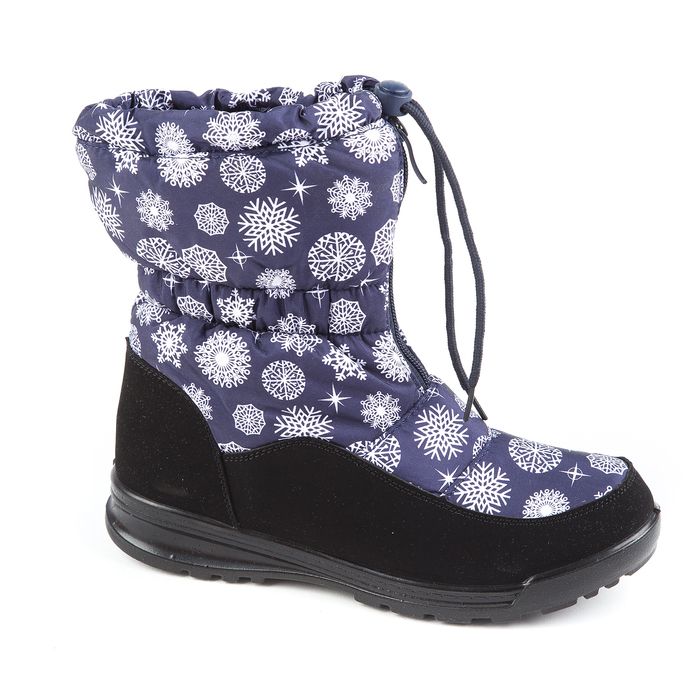 Дутики женские "АЛМИ" арт. 59743-88718, цвет синий, размер 36