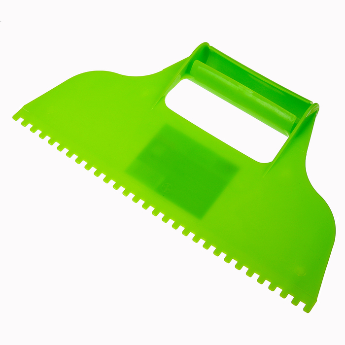 Шпатель для клея "СИБРТЕХ", 230 мм, зуб 4х4 мм, пластик