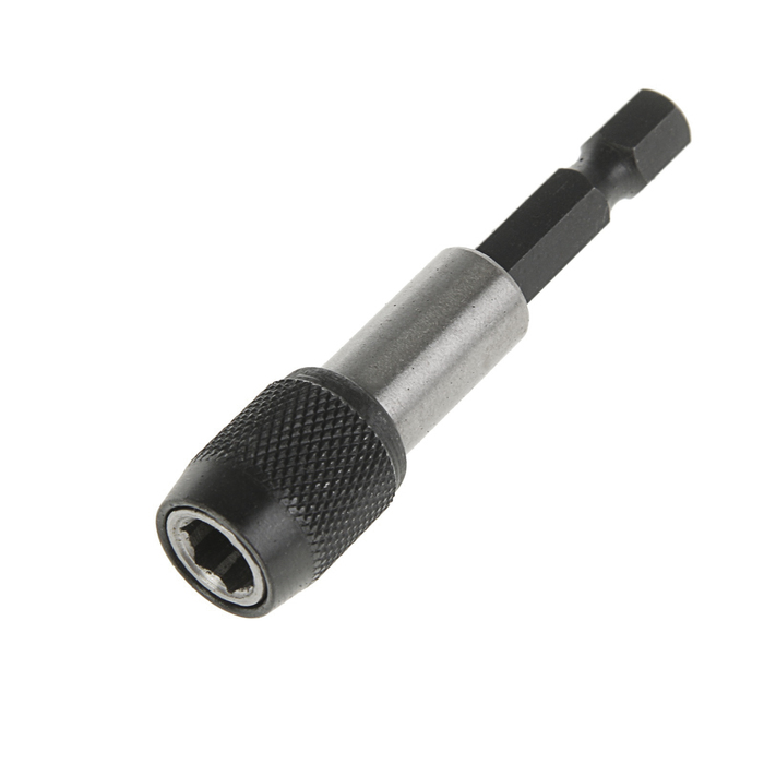 Удлинитель "ПРАКТИКА", магнитный держатель 60мм для бит, 1/4" с фиксатором, 1шт