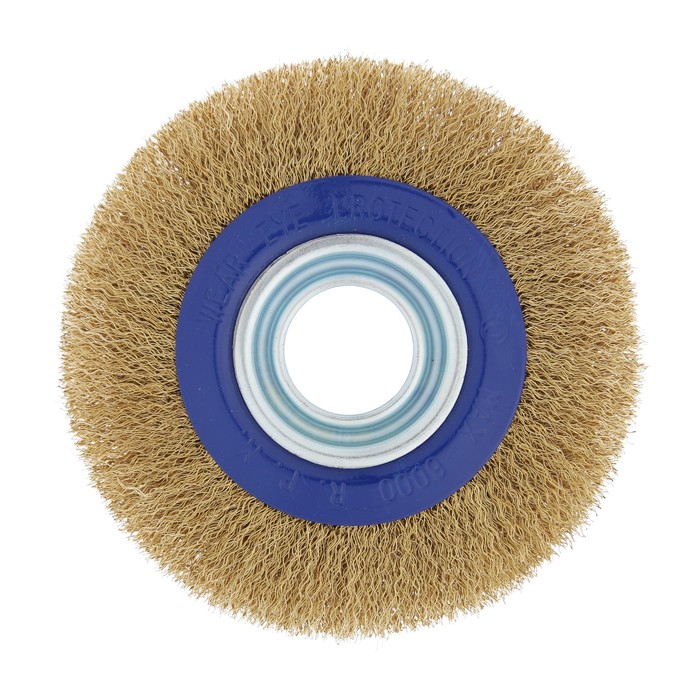 Кордщетка для точил "ПРАКТИКА", 150 мм, мягкая, переходники 1/2", 5/8", 3/4", 7/8", 1"