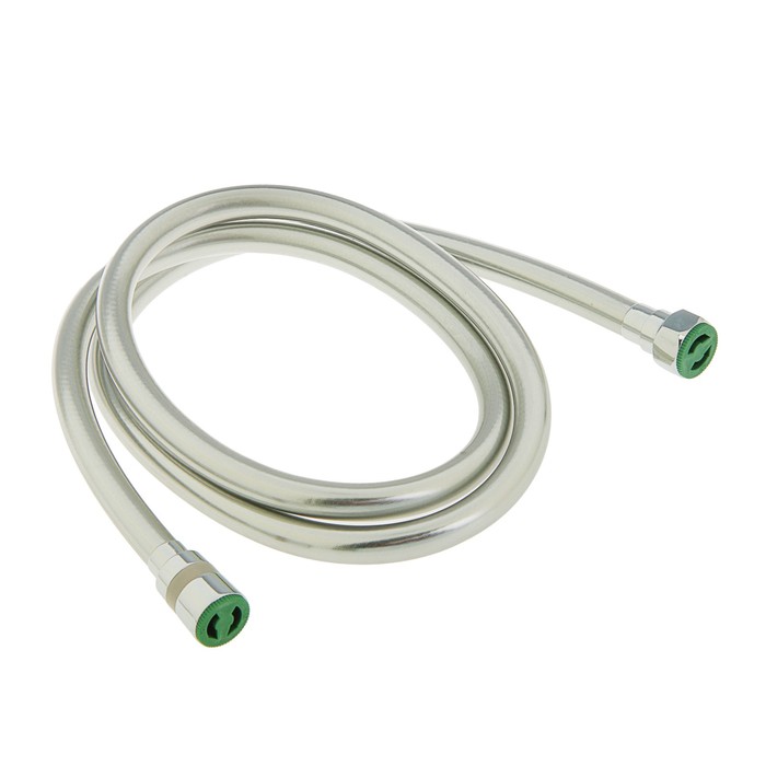 Шланг для душа Varion Armaturen 6000080, 150 см., в силиконовом оплёте, цвет серебро