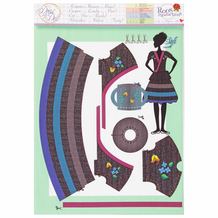 Наборы для изготовления одежды для кукол "Steffi Tweed"