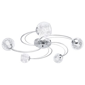 

Люстра ALTONE 5x33Вт G9 хром 74x74x11,5см