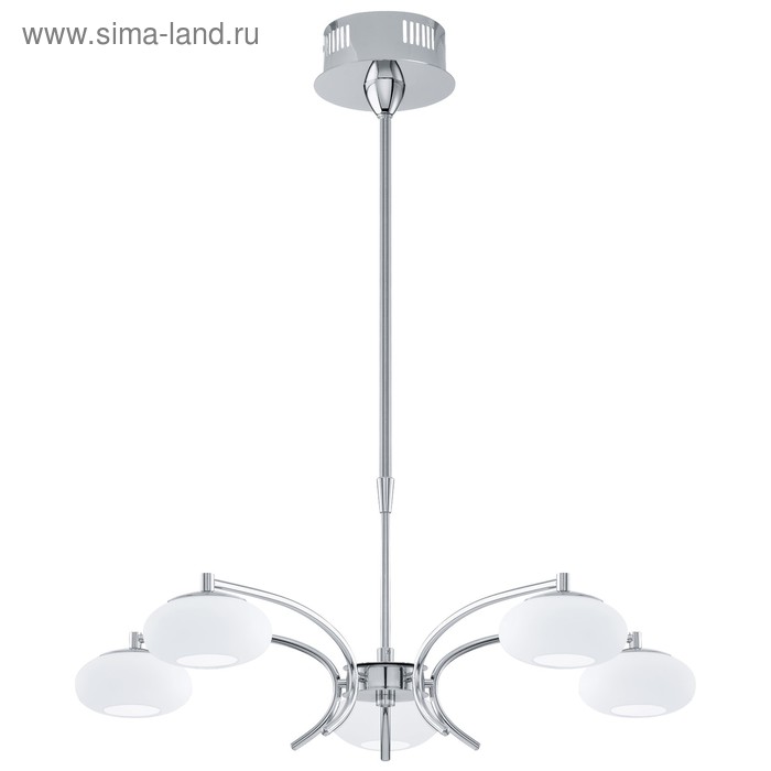 

Люстра ALEANDRO 30Вт LED хром 66x66x110см