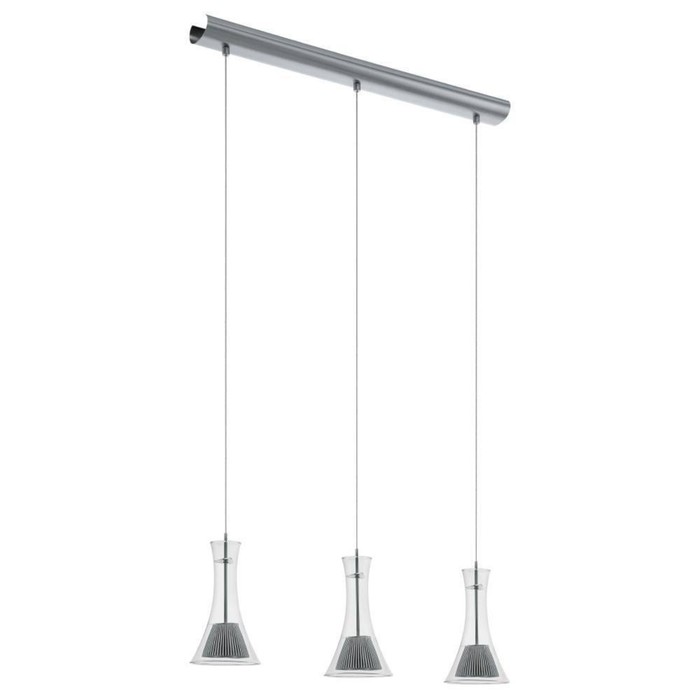

Светильник MUSERO 3x5,4Вт LED никель 74x13x110см