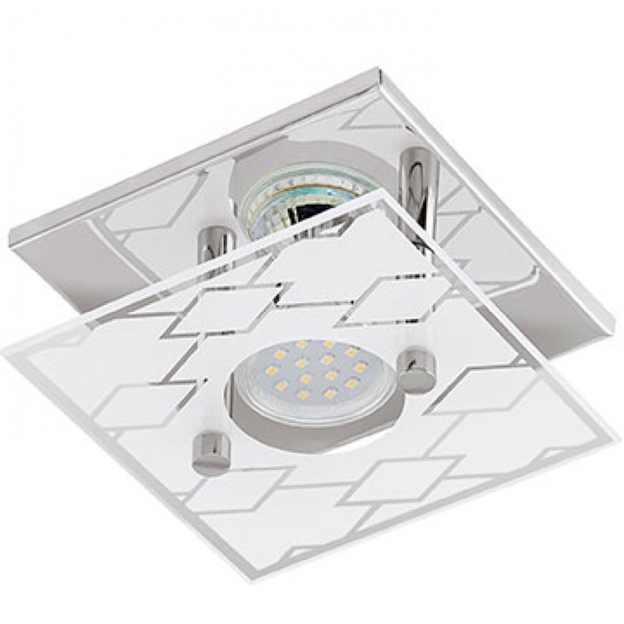 Светильник DOYET 3Вт GU10 хром 13,5x13,5x8,5см